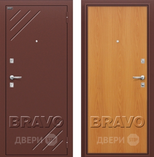 Дверь Bravo Оптим Стандарт Миланский Орех в Чехове