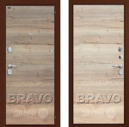Дверь Groff Т3-300 Tobacco Oak/Natural Oak в Чехове