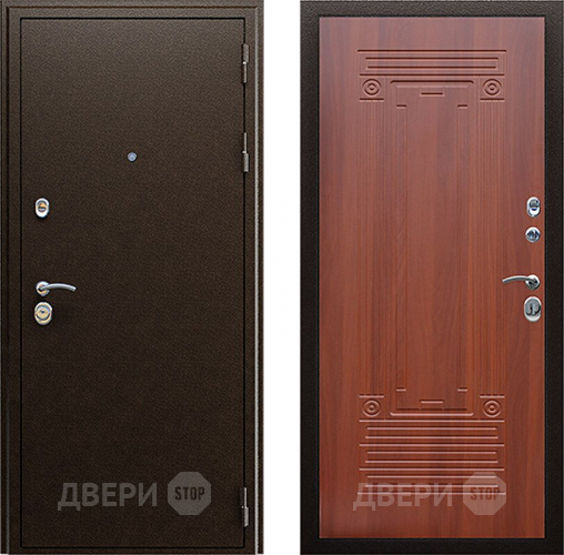 Входная металлическая Дверь АСД Триумф Итальянский орех в Чехове