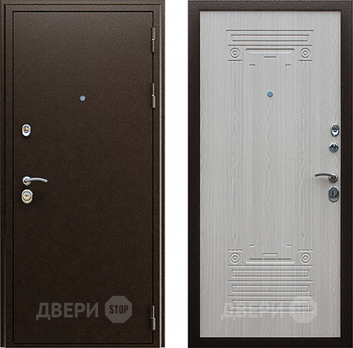 Входная металлическая Дверь АСД Триумф Белёный дуб в Чехове