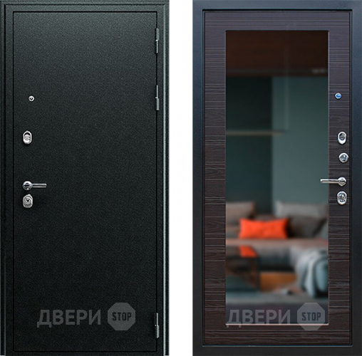 Дверь АСД Next-1 с зеркалом Венге поперечный в Чехове