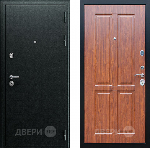 Входная металлическая Дверь АСД Прометей ЗD Орех темный в Чехове