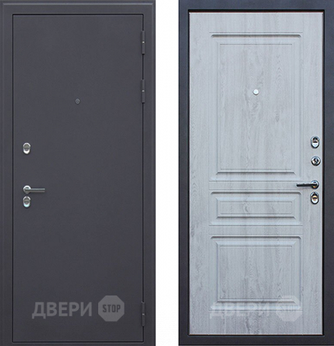 Входная металлическая Дверь АСД Сибирь 3К Сосна белая в Чехове
