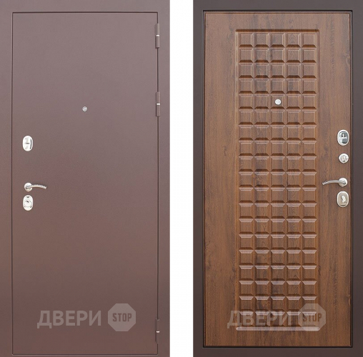 Входная металлическая Дверь Снедо Титан Винорит Грецкий орех 3К в Чехове