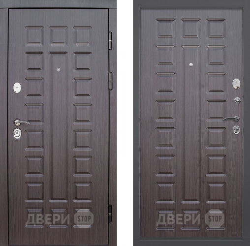 Входная металлическая Дверь Снедо S01 2К Венге  в Чехове