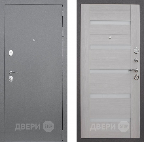 Входная металлическая Дверь Снедо Люкс Белая Лиственница 3К в Чехове