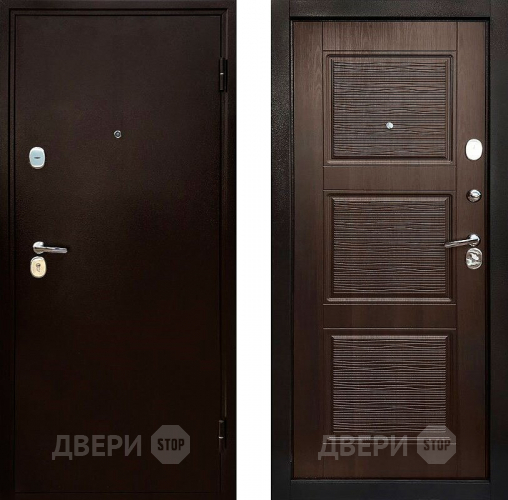 Входная металлическая Дверь СТОП Авангард 3К Венге  в Чехове