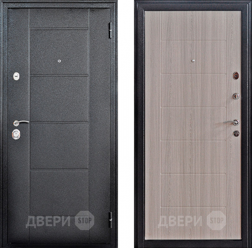 Входная металлическая Дверь Форпост Квадро 2 Лиственница серая в Чехове