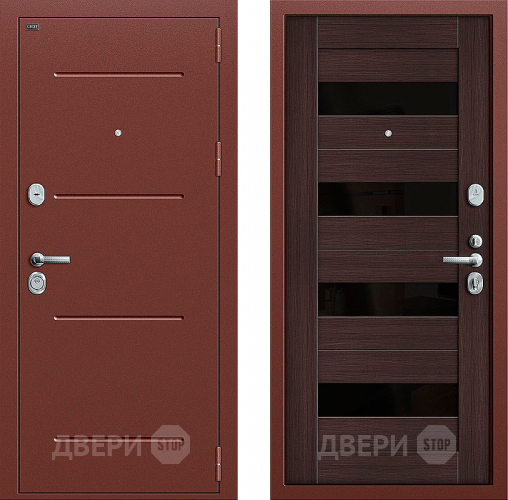 Входная металлическая Дверь Groff Т2-223 Wenge Veralinga в Чехове