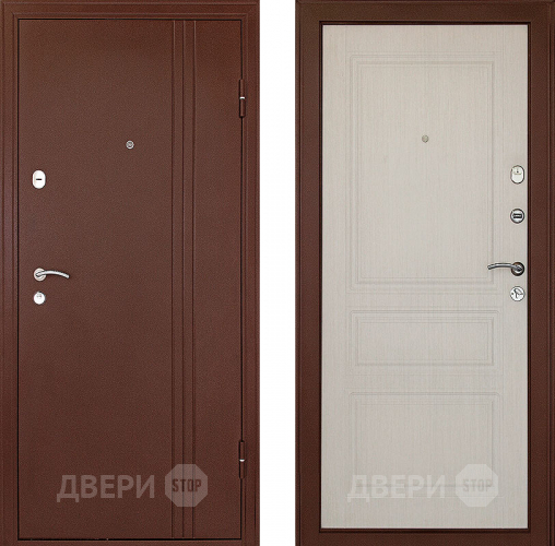 Входная металлическая Дверь Форпост Турин Беленый дуб в Чехове