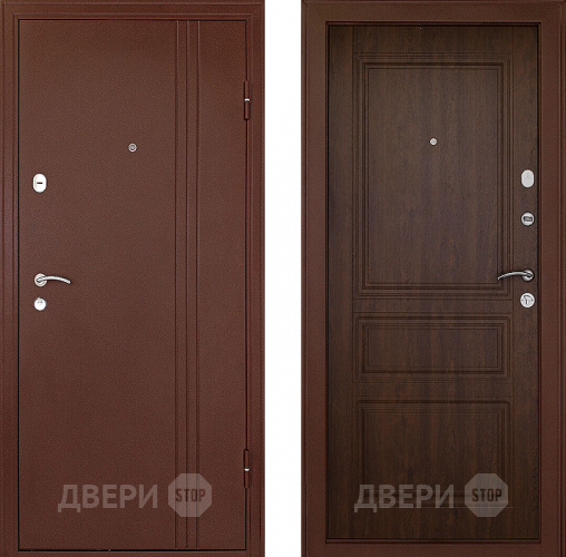 Входная металлическая Дверь Форпост Турин Орех в Чехове