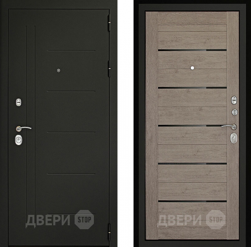 Входная металлическая Дверь (Дверной Континент) Сити - С3К Лиственница серая в Чехове