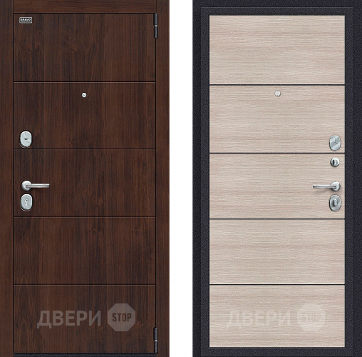 Дверь Bravo Porta S-3 4/П50 (AB-6) Cappuccino Veralinga в Чехове
