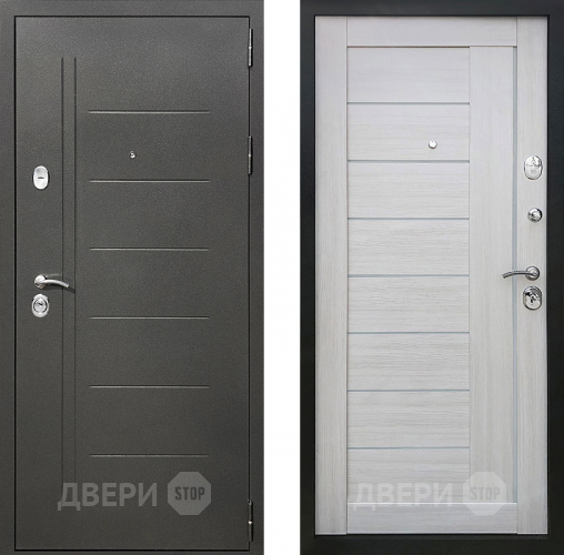 Входная металлическая Дверь Престиж Профи Лиственница белая в Чехове