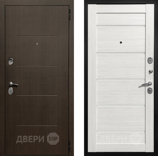 Входная металлическая Дверь Престиж Люкс Арабика/Беленый дуб в Чехове