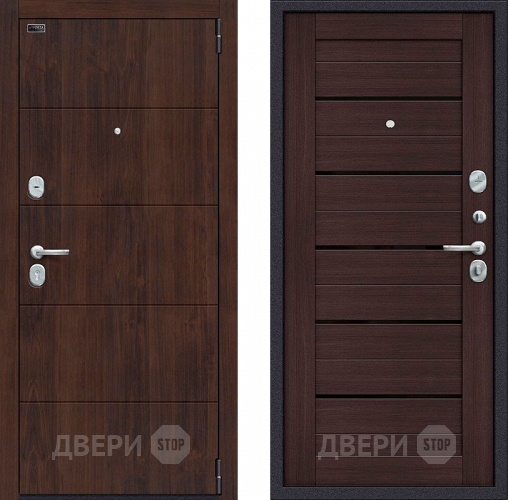 Входная металлическая Дверь Bravo Porta S-3 4/П22 Венге в Чехове