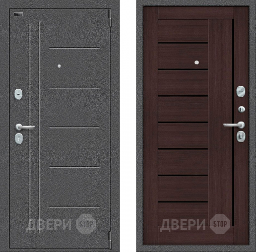 Входная металлическая Дверь Bravo Porta S-2 109/П29 Венге в Чехове