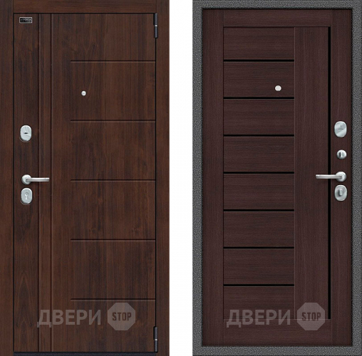 Входная металлическая Дверь Bravo Porta S-3 9/П29 Венге в Чехове