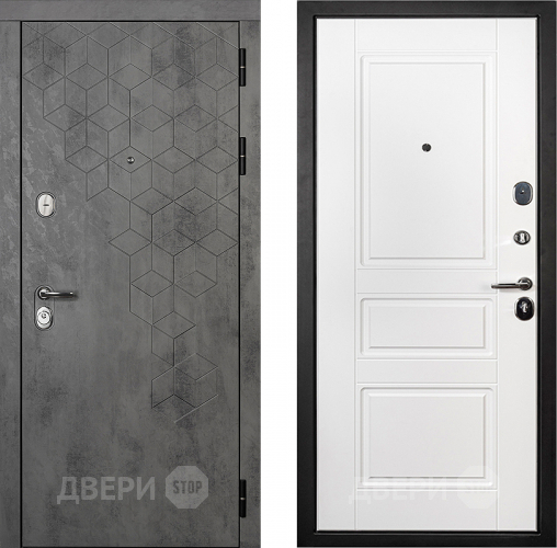 Райтвер Бетон 1501 Белый матовый  в Чехове