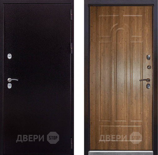 Дверь Заводская Урал Термо Орех Кантри (с терморазрывом) в Чехове