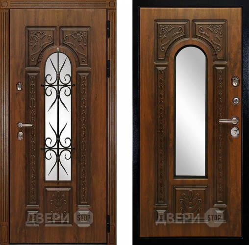 Входная металлическая Дверь Сударь (Дива) Рим+Ковка в Чехове