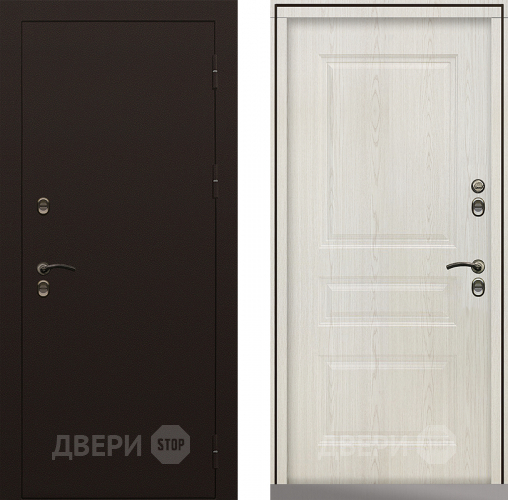 Входная металлическая Дверь Сибирь Термо-Стандарт сосна прованс в Чехове