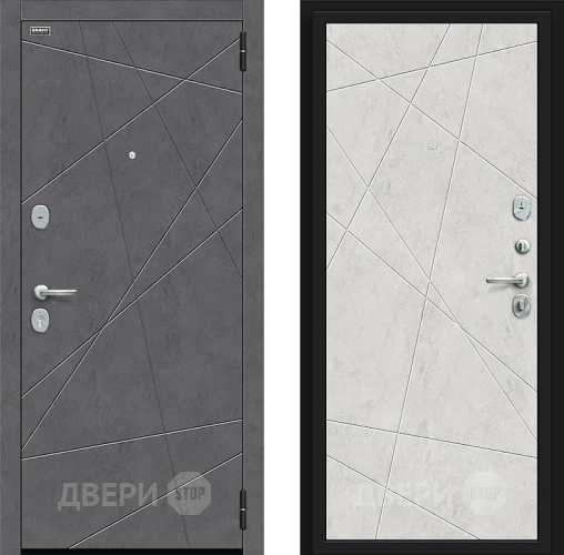 Входная металлическая Дверь Bravo Граффити-5.5 Kale Slate Art/Look Art в Чехове