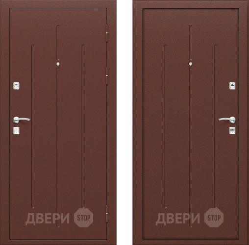 Входная металлическая Дверь Bravo Стройгост 7-2 Металл в Чехове