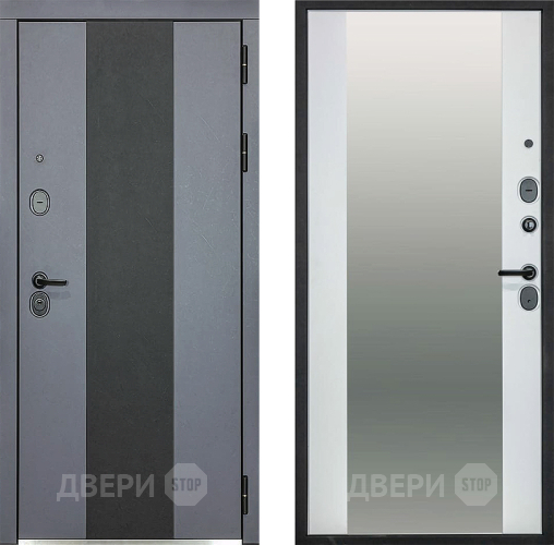 Входная металлическая Дверь Сударь МХ-51 Зеркало в Чехове