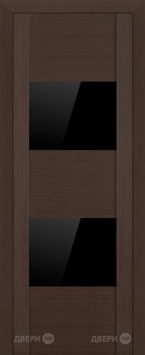 Межкомнатная дверь ProfilDoors 21X венге мелинга (черный глянцевый лак) в Чехове