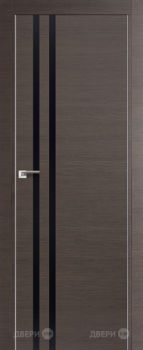 Межкомнатная дверь ProfilDoors 19Z грей (черный глянец) в Чехове