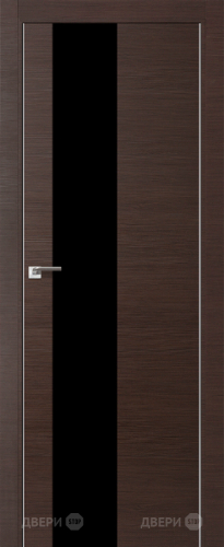 Межкомнатная дверь ProfilDoors 5Z венге кроскут (черный лак) в Чехове