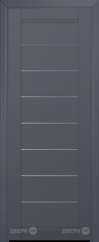 Межкомнатная дверь ProfilDoors 71U антрацит (графит) в Чехове