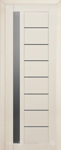 Межкомнатная дверь ProfilDoors 37L магнолия люкс (графит) в Чехове