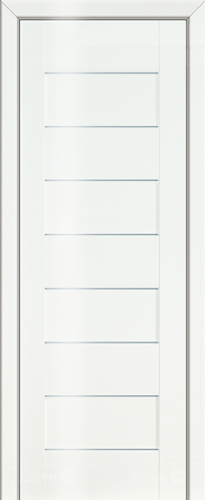 Межкомнатная дверь ProfilDoors 45L белый люкс (графит) в Чехове