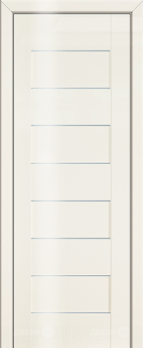 Межкомнатная дверь ProfilDoors 45L магнолия люкс (графит) в Чехове