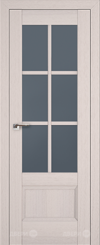 Межкомнатная дверь ProfilDoors 103X пекан белый (матовое) в Чехове