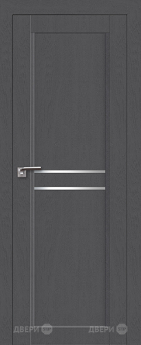 Межкомнатная дверь ProfilDoors 2-75 XN Грувд (графит) в Чехове