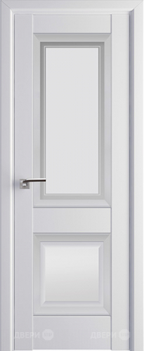 Межкомнатная дверь ProfilDoors 2-88U Аляска (стекло Neo) в Чехове