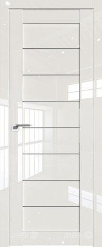 Межкомнатная дверь ProfilDoors 71L Магнолия люкс (графит) в Чехове