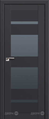 Межкомнатная дверь ProfilDoors 72U Антрацит (графит) в Чехове