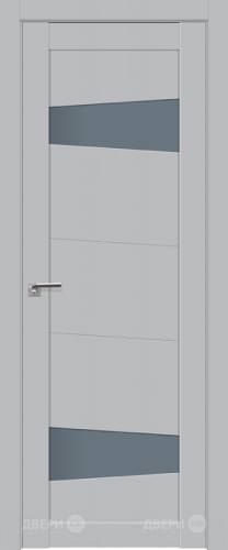 Межкомнатная дверь ProfilDoors 2-84U Манхэттен (графит) в Чехове