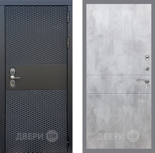 Дверь Стоп БЛЭК CISA ФЛ-290 Бетон светлый в Чехове