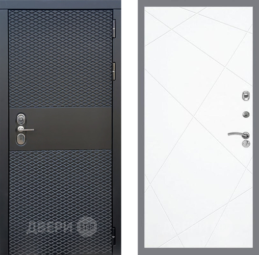 Дверь Стоп БЛЭК CISA ФЛ-291 Силк Сноу в Чехове