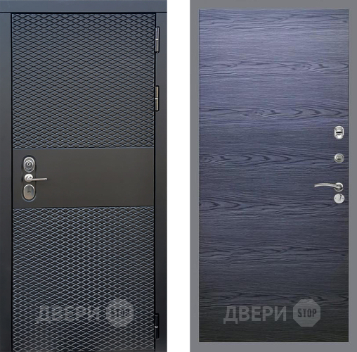 Дверь Стоп БЛЭК CISA Гладкая Дуб тангенальный черный в Чехове