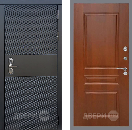 Входная металлическая Дверь Стоп БЛЭК CISA ФЛ-243 Итальянский орех в Чехове