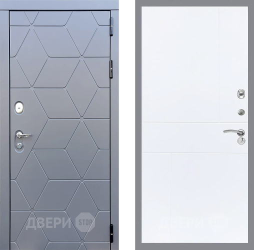 Дверь Стоп КОСМО ФЛ-290 Силк Сноу в Чехове