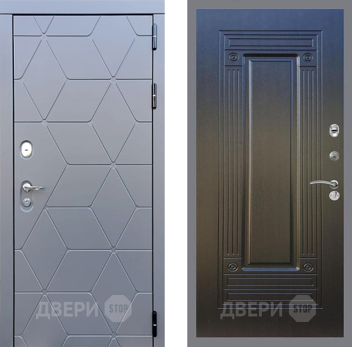 Входная металлическая Дверь Стоп КОСМО ФЛ-4 Венге в Чехове
