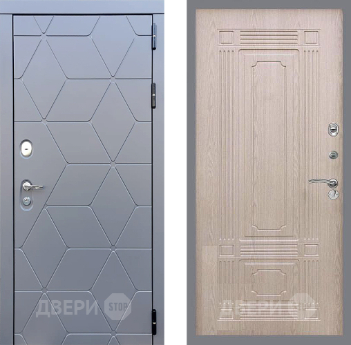 Дверь Стоп КОСМО ФЛ-2 Беленый дуб в Чехове