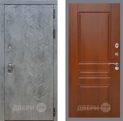 Дверь Стоп БЕТОН ФЛ-243 Итальянский орех в Чехове